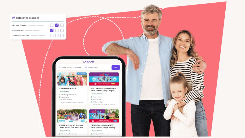 Parent booking and payment experience